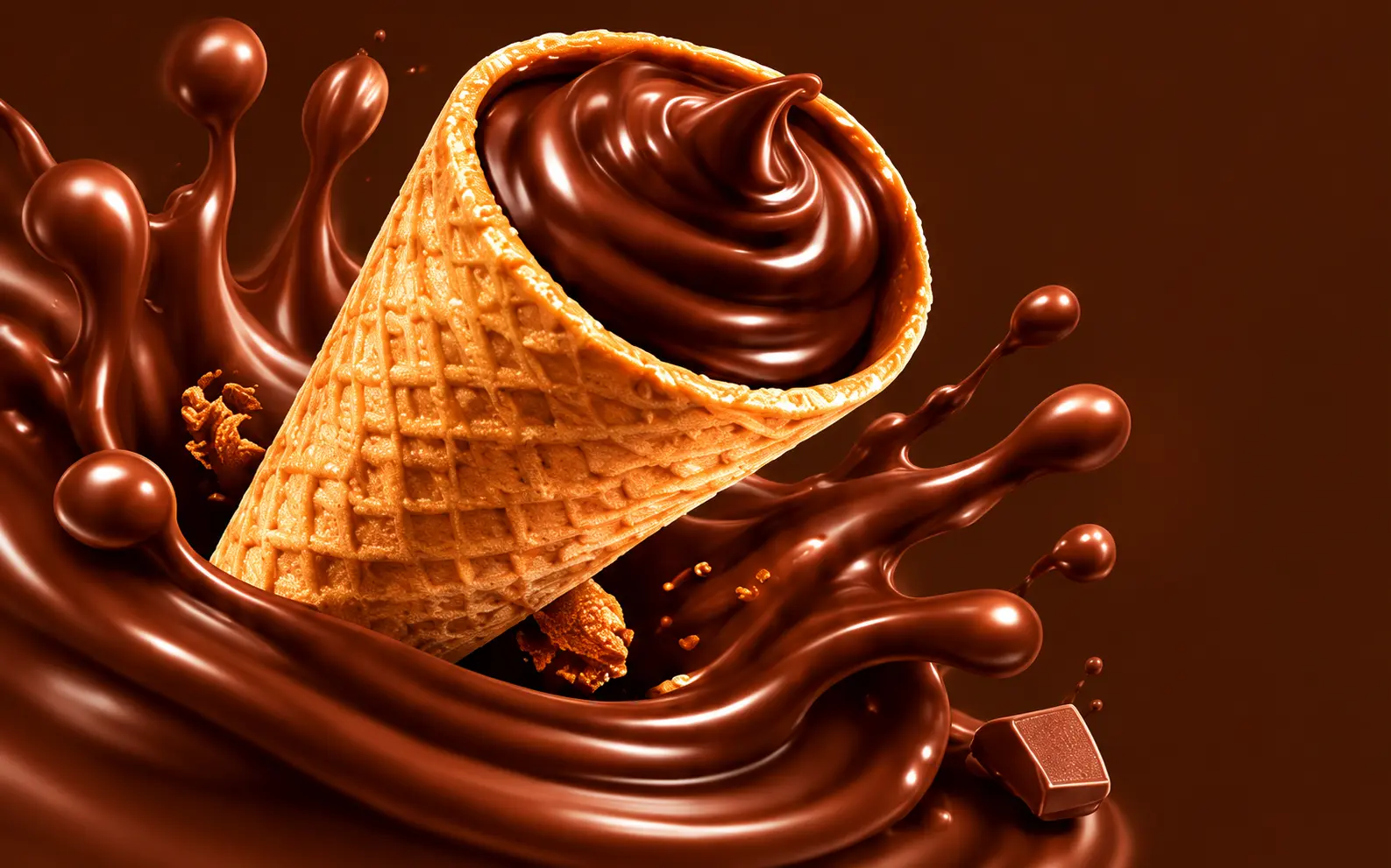 Crispy
Creamy Chocolatey